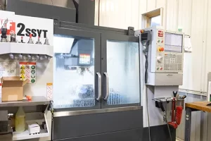 5 Axis CNC Machine Machining Part at Veit Tool in Davison MI